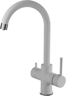 Смеситель для кухни GranFest  URBAN Z-5422 серый